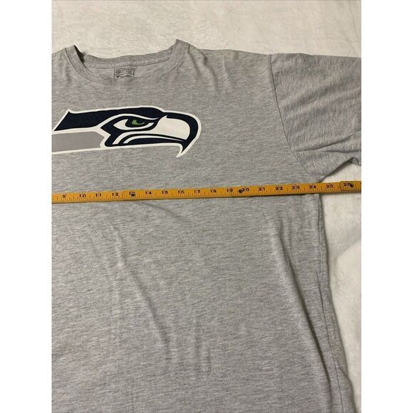 Seattle Seahawks Men's XL Gray Cotton Shirt Print NFL Pro Line Fanatics - Picture 5 of 6